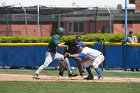 Baseball vs Babson  Wheaton College Baseball vs Babson during Semi final game of the NEWMAC Championship hosted by Wheaton. - (Photo by Keith Nordstrom) : Wheaton, baseball, NEWMAC
